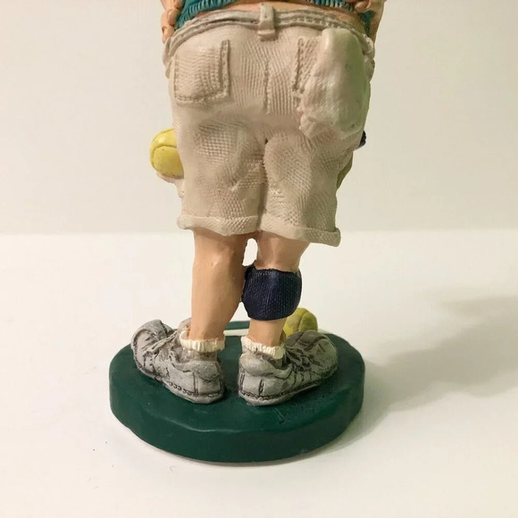 Doug Harris Tennis Player Causing A Racket Russ Berrie Statue - Picture 12 of 16